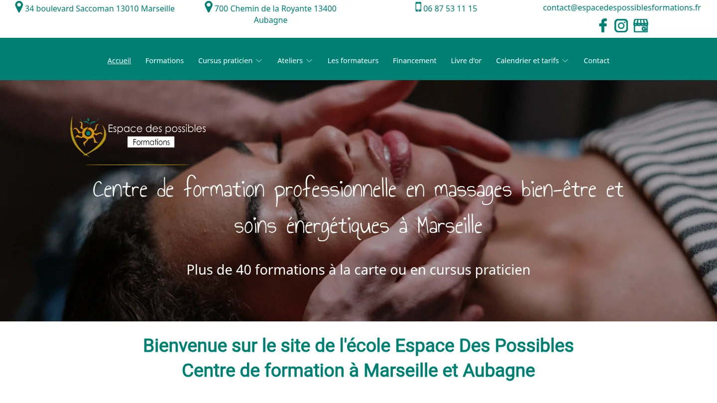 Espace Des Possibles formations