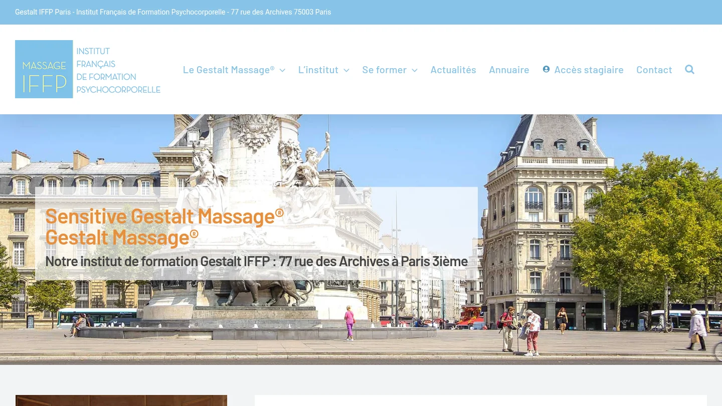 Institut Français de Formation Psychocorporelle (Gestalt-IFFP)